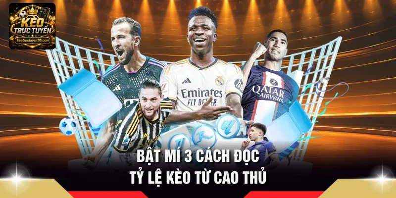 Cách Đọc Tỷ Lệ Kèo - 3 Kỹ Thuật Soi Cược Kèo Trực Tuyến 2 Bật mí 3 cách đọc tỷ lệ kèo từ cao thủ